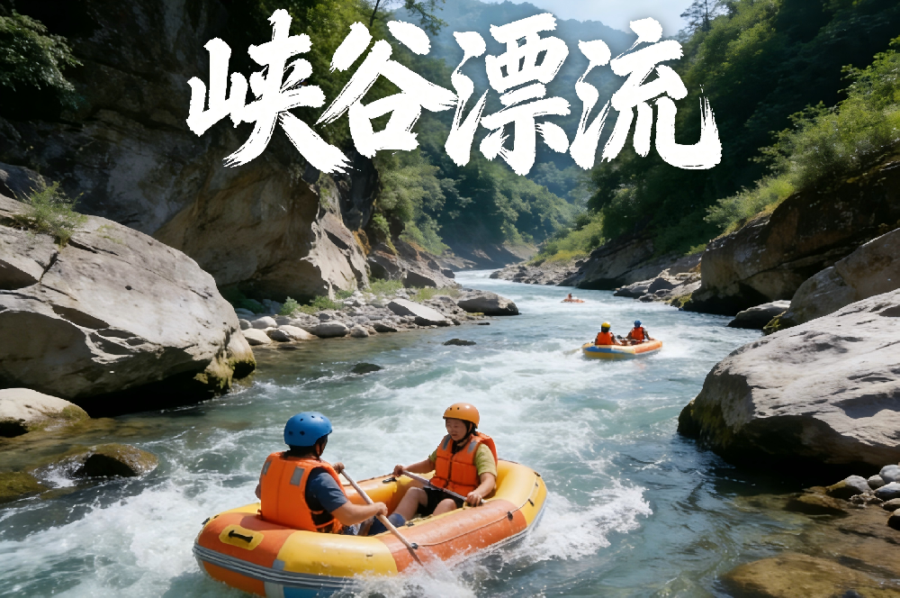 蓥华大峡谷漂流