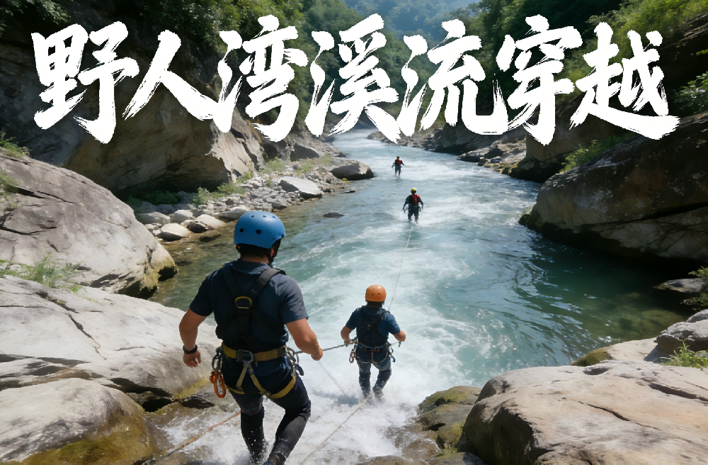 野人湾溪降