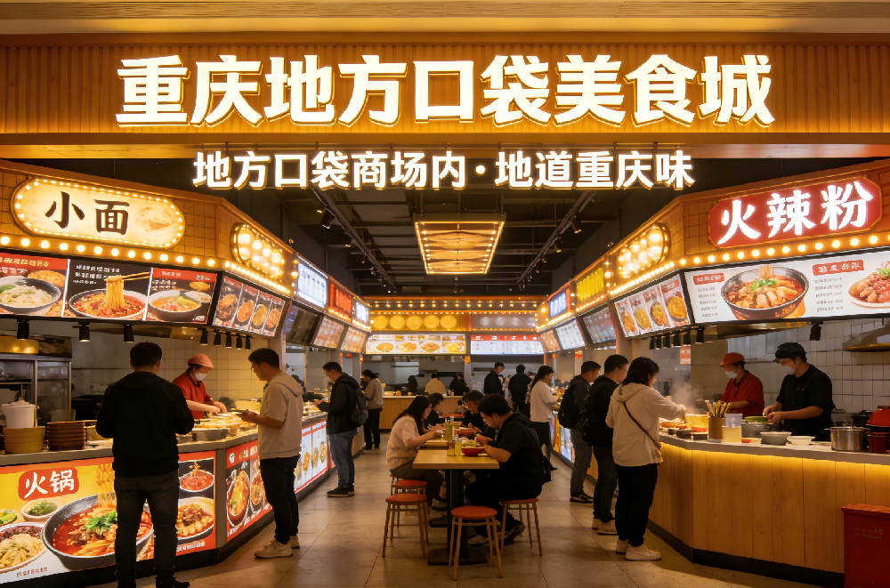 重庆地方口袋美食城